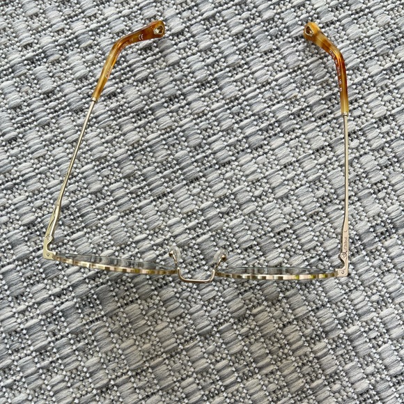 CHLOE Havana Rose Rectangle Sunglasses - Picture 4 of 5